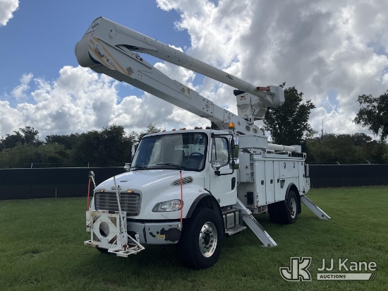 (Tampa, FL) Altec AN55E, Material Handling Bucket Truck rear mounted on 2017 Freightliner M2 106 Uti