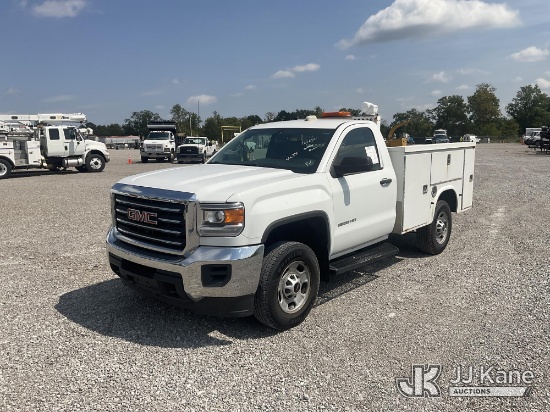 (Verona, KY) 2015 GMC Sierra 2500HD 4x4 Service Truck Runs & Moves
