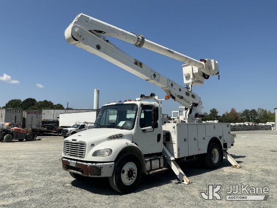(China Grove, NC) Altec AA55-MH, Material Handling Bucket Truck rear mounted on 2017 Freightliner M2