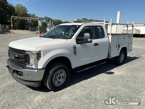 (China Grove, NC) 2019 Ford F350 4x4 Extended-Cab Service Truck Runs & Moves) (Engine Performance Co