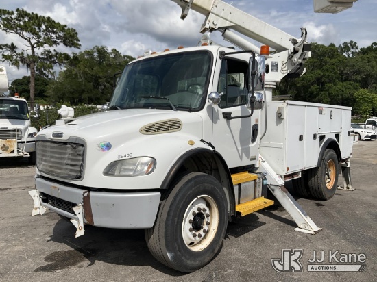 (Ocala, FL) Altec L42M, Over-Center Material Handling Bucket Truck center mounted on 2012 Freightlin