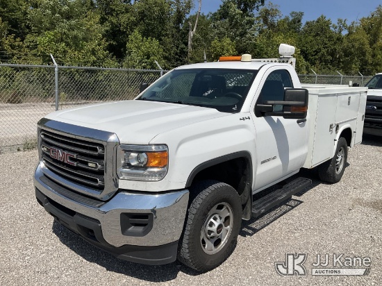 (Verona, KY) 2017 GMC Sierra 2500HD Enclosed Service Truck Runs & Moves