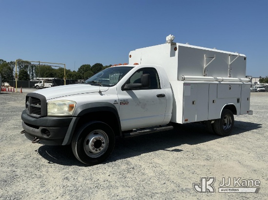 (China Grove, NC) 2010 Dodge Ram 5500 Enclosed Service Truck Runs & Moves