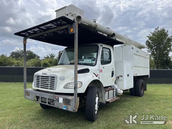 (Tampa, FL) Altec LR756, Over-Center Bucket Truck mounted behind cab on 2015 Freightliner M2 106 Chi