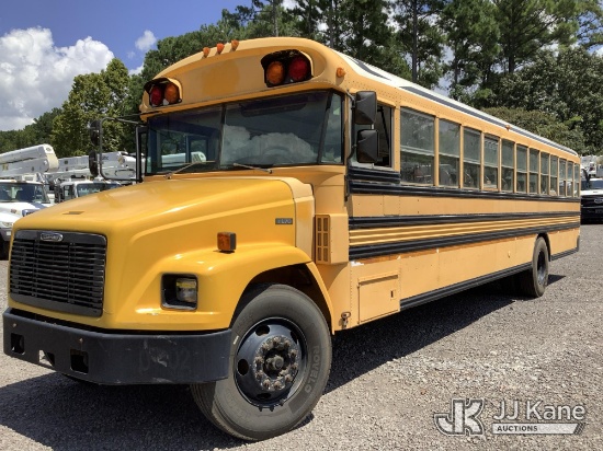 (Graysville, AL) 2001 Freightliner FS65 School Bus Runs & Moves
