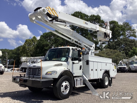 (Graysville, AL) Altec TA60, Articulating & Telescopic Material Handling Bucket Truck rear mounted o