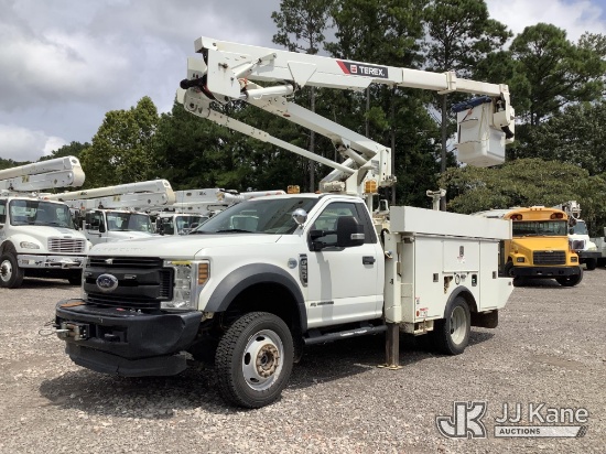 (Graysville, AL) Terex/HiRanger LT40, Articulating & Telescopic Bucket Truck mounted behind cab on 2