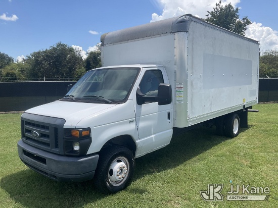(Tampa, FL) 2013 Ford E350 Van Body Truck Runs & Moves)(FL Residents Purchasing Titled Items - tax,