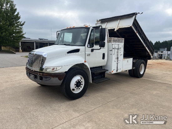 (Monroe, GA) 2003 International 4300 Dump Truck Runs, Moves & Dump Operates