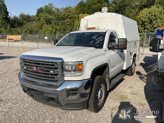 (Verona, KY) 2017 GMC Sierra 3500HD Enclosed High-Top Service Truck Runs & Moves) (Seller States: Tr
