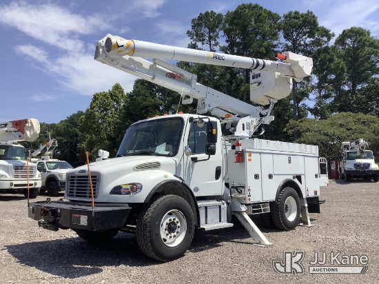 (Graysville, AL) Altec L42M, Over-Center Material Handling Bucket center mounted on 2019 Freightline