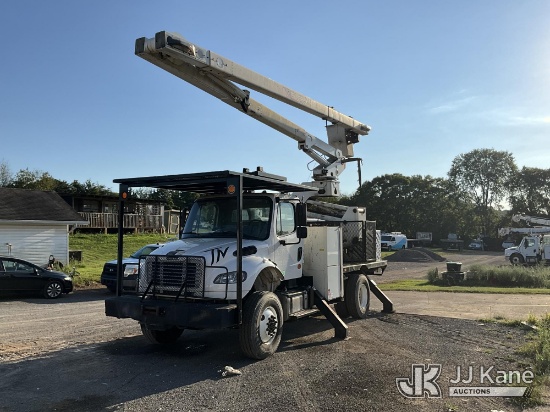 (Kodak, TN) Terex XTPRO 60/70, Over-Center Elevator Bucket Truck rear mounted on 2016 Freightliner M