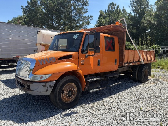 (Villa Rica, GA) 2006 International 4300 Crew-Cab Dump Truck Not Running, Condition Unknown) (BUYER