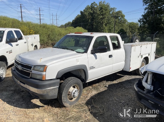 (Chester, VA) 2007 Chevrolet Silverado 3500 Service Truck Not Running, Condition Unknown