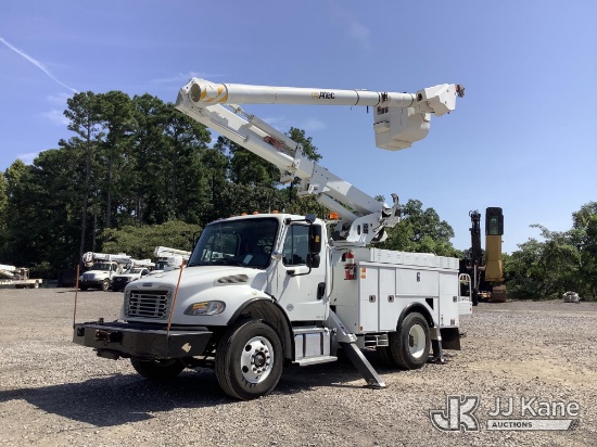 (Graysville, AL) Altec L42M, Over-Center Material Handling Bucket Truck center mounted on 2017 Freig