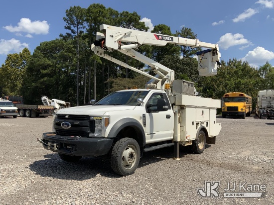 (Graysville, AL) Terex/HiRanger LT40, Articulating & Telescopic Bucket Truck mounted behind cab on 2
