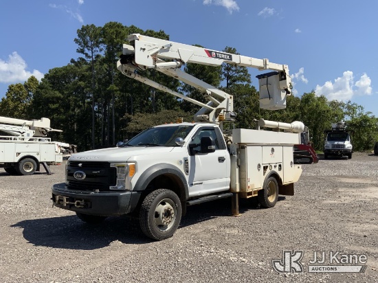(Graysville, AL) Terex/HiRanger LT40, Articulating & Telescopic Bucket Truck mounted behind cab on 2