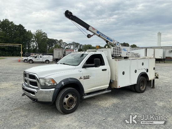 (China Grove, NC) 2015 Ram 5500 4x4 Mechanics Service Truck Runs & Moves) (Dash Warning Indicator On