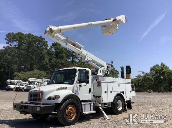 (Graysville, AL) Altec L42M, Over-Center Material Handling Bucket Truck rear mounted on 2019 Freight