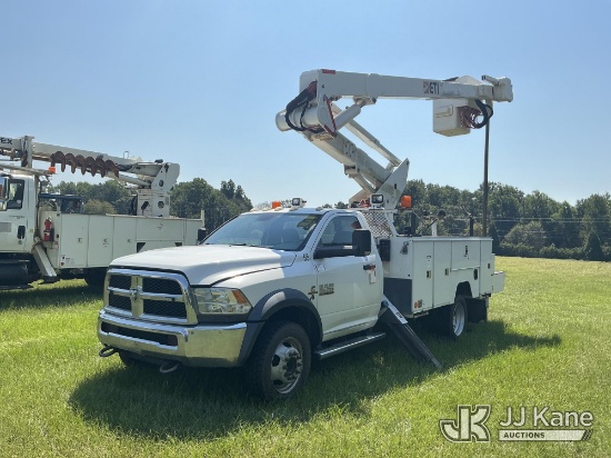 (Dudley, NC) ETI ETCMH37IH, Articulating & Telescopic Material Handling Bucket Truck mounted behind