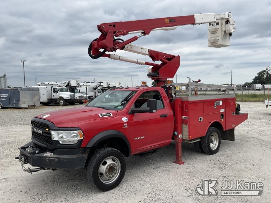 (Chester, VA) Altec AT40G, Articulating & Telescopic Bucket Truck mounted behind cab on 2019 Ram 550