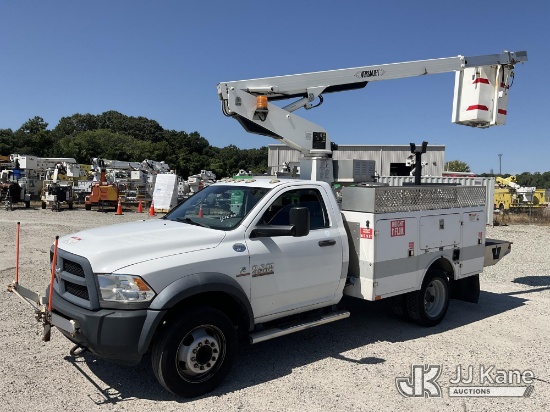 (Chester, VA) Versalift TEL29N-03, Articulating & Telescopic Bucket Truck mounted behind cab on 2013
