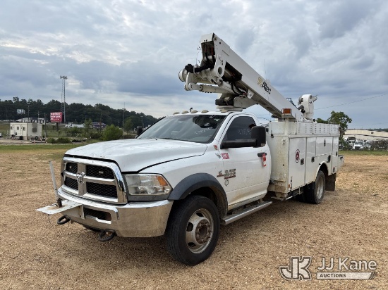 (Jackson, MS) Altec AT40-M, Articulating & Telescopic Material Handling Bucket Truck mounted behind