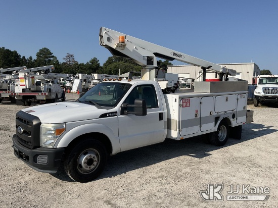 (Chester, VA) Versalift TEL29NE03, Telescopic Non-Insulated Bucket Truck mounted behind cab on 2012