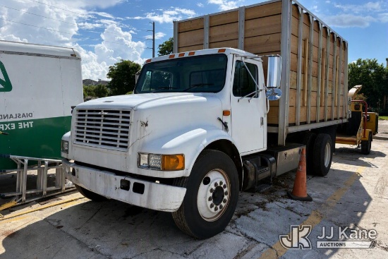 (Pompano Beach, FL) 1997 International 4700 Dump Truck Not Running, Condition Unknown