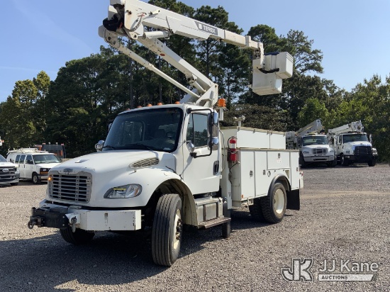 (Graysville, AL) Terex/HiRanger LT40, Articulating & Telescopic Bucket Truck mounted behind cab on 2