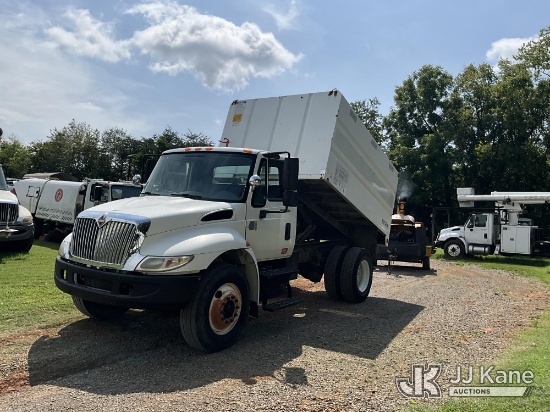 (Kodak, TN) 2010 International 4300M7 Chipper Dump Truck Runs, Moves & Dump Operates