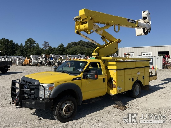 (Chester, VA) Terex/HiRanger LTM40, Articulating & Telescopic Material Handling Bucket Truck mounted