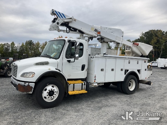 (China Grove, NC) Altec AT48M, Articulating & Telescopic Material Handling Bucket Truck center mount