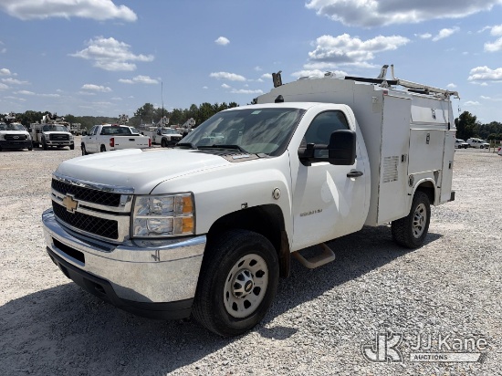 (Villa Rica, GA) 2012 Chevrolet Silverado 3500HD Enclosed Service Truck Runs & Moves
