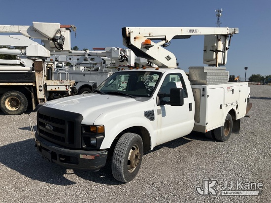 (Verona, KY) Versalift -, Telescopic Non-Insulated Bucket Truck mounted behind cab on 2009 Ford F-35