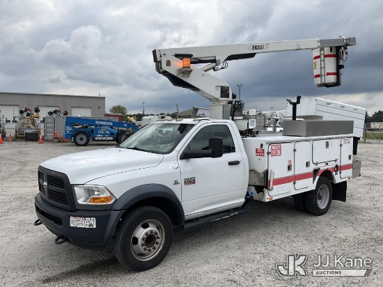 (Chester, VA) Versalift TEL29NE03, Telescopic Non-Insulated Bucket Truck mounted behind cab on 2012