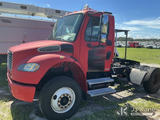(Tampa, FL) 2008 Freightliner M2 106 Truck Tractor Runs, Doesn't Move, Condition Unknown)(Air Leak)(
