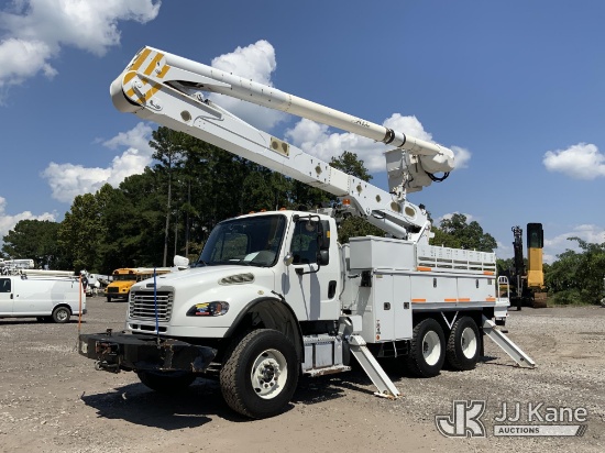 (Graysville, AL) Altec AA55E-MH, Material Handling Bucket Truck rear mounted on 2018 Freightliner M2