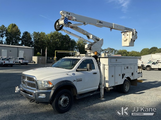 (Chester, VA) Altec AT40G, Articulating & Telescopic Bucket Truck mounted behind cab on 2018 RAM 550