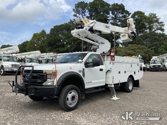 (Graysville, AL) Altec AT41M, Articulating & Telescopic Material Handling Bucket Truck mounted behin