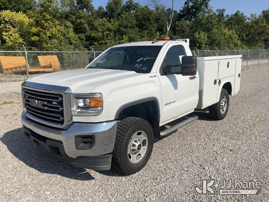 (Verona, KY) 2017 GMC Sierra 2500HD Service Truck Runs & Moves) (Transmission / Drivetrain Performan
