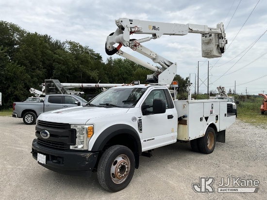 (Elizabethtown, KY) Altec AT37G, Articulating & Telescopic Bucket Truck mounted behind cab on 2017 F