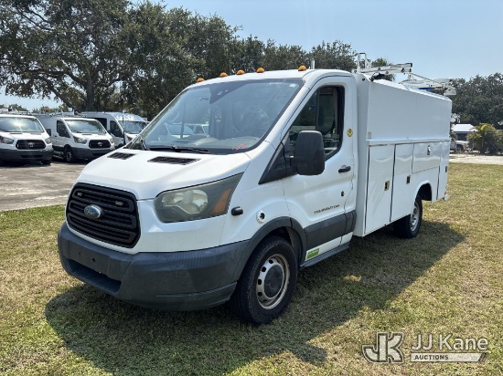 (Riviera Beach, FL) 2015 Ford Transit T-250 Cutaway Service Van Runs & Moves) (Steering System Non-O