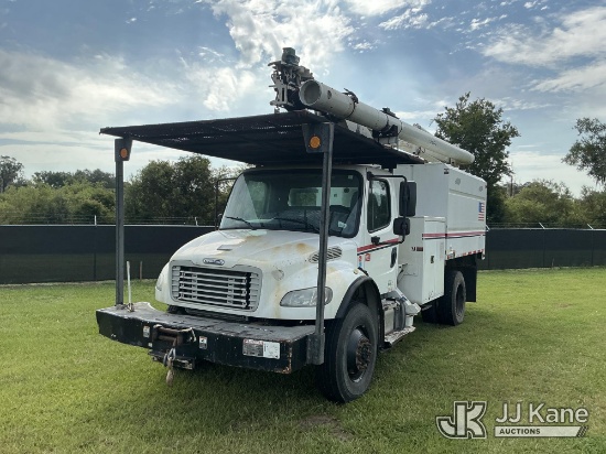 (Tampa, FL) Altec LR756, Over-Center Bucket Truck center mounted on 2016 Freightliner M2 106 4x4 Chi