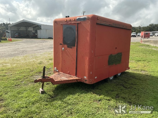 (Tampa, FL) 1978 WAYM T/A Enclosed Trailer (REGISTRATION ONLY, NO TITLE, Exterior Defects- Flat Tire