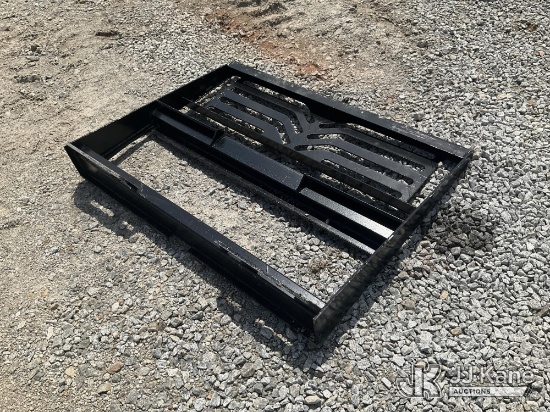 (Villa Rica, GA) 46 In Skid Steer Fork Frame (New/Unused) NOTE: This unit is being sold AS IS/WHERE