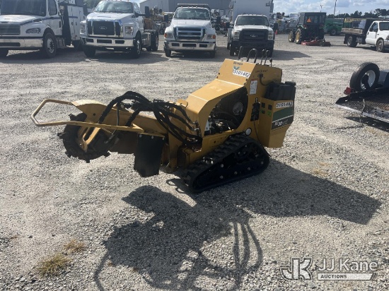 (Chester, VA) 2021 Vermeer SC30TX Self-Propelled Stump Grinder Runs, Moves & Operates