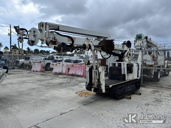 (Riviera Beach, FL) SDP EZ Hauler 55M, Back Yard Digger Derrick mounted on 2014 SDP E-Z Hauler 5500
