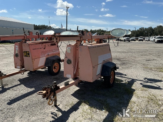 (Tampa, FL) Allmand Portable Light Tower Non Titled - REGISTRATION ONLY) (Not Running, Condition Unk