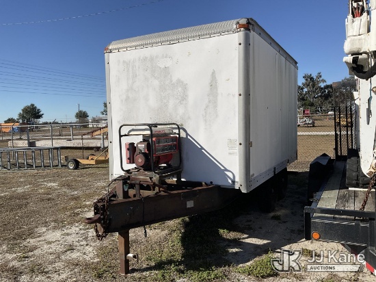 (Wauchula, FL) 1993 T/A Enclosed Trailer NO Title) (Back Door Needs Replaced) (Generator Condition U